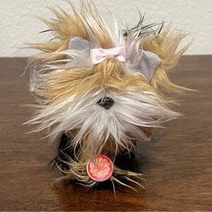 American Girl Sugar Yorkie Yorkshire Puppy Dog Pet w Collar 2012 Plush Retired